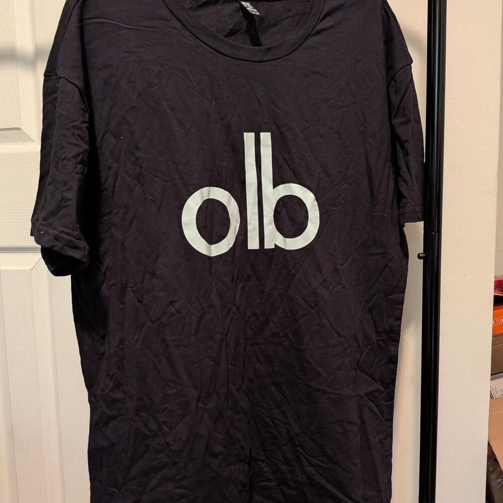 Pfeiffer Men's Black and Navy T-shirt